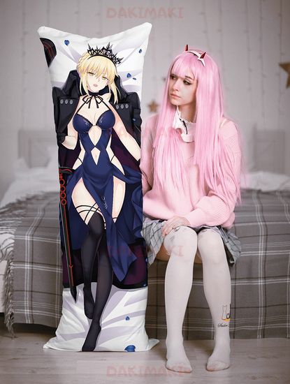 Дакимакура Сэйбер арт. 0466