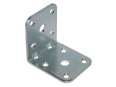 Уголок крепежный 47х47*40*2.3 цинк Кунгур