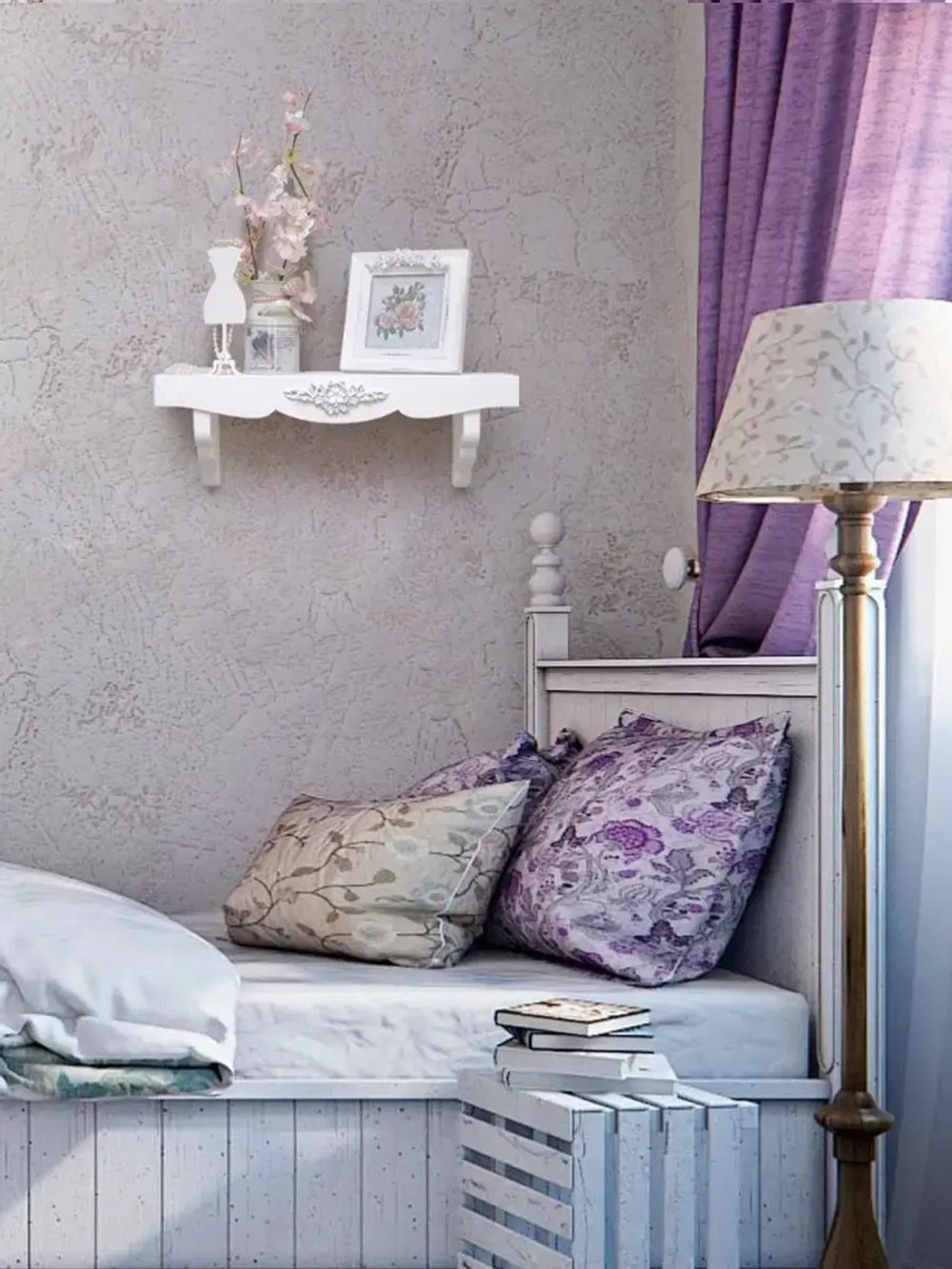 Полка настенная навесная