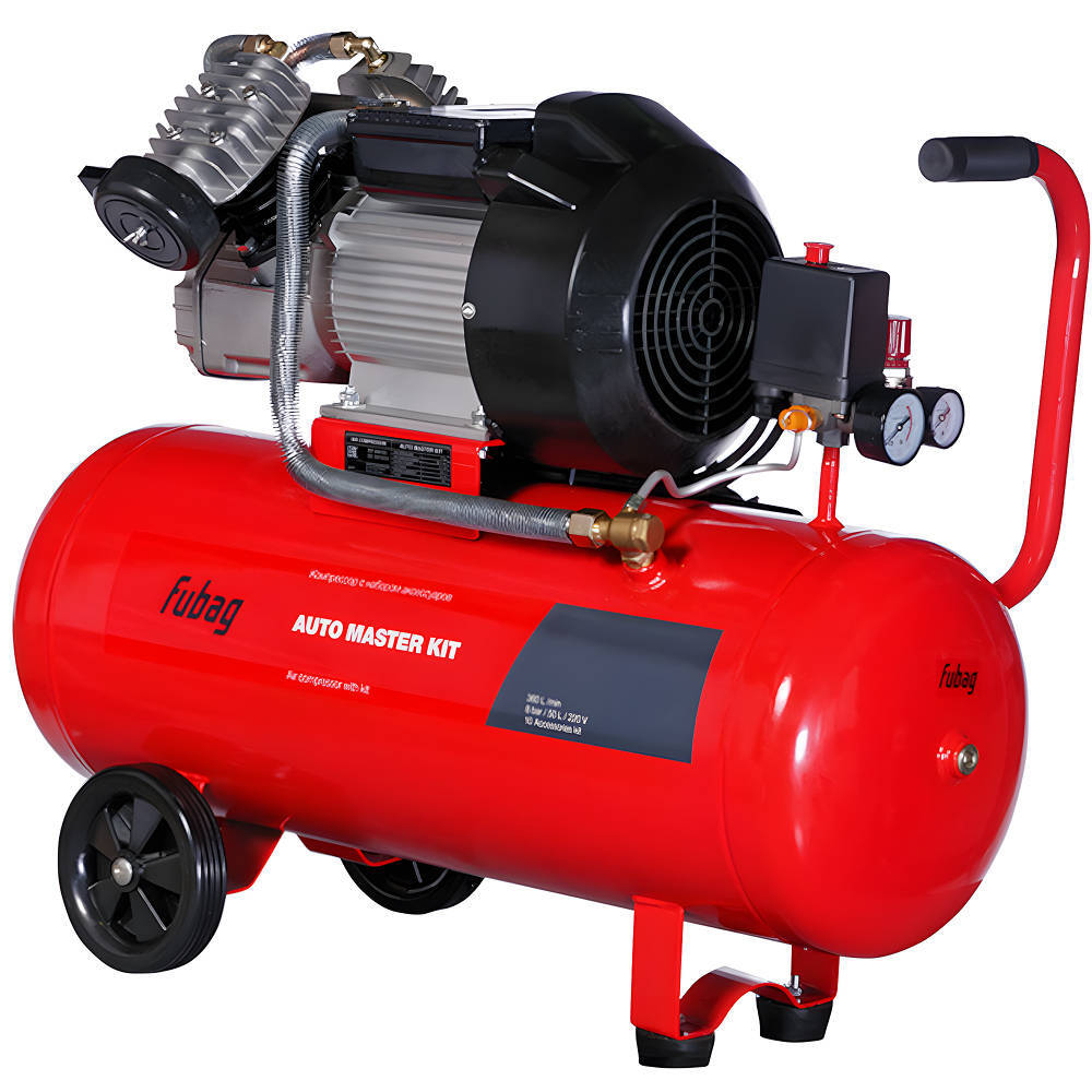Компрессор Fubag Auto Master Kit + 10 (VDC/50 +10 предметов)   641270