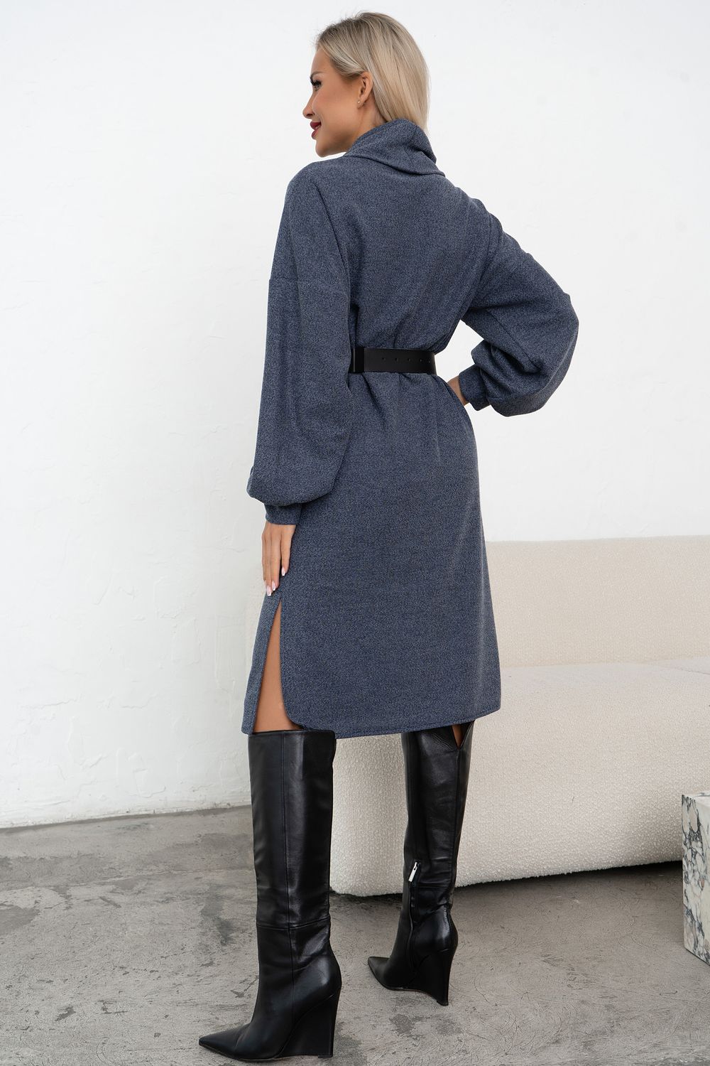 Платье Демия (деним)-52р-р Р11-1223/2 Nikol