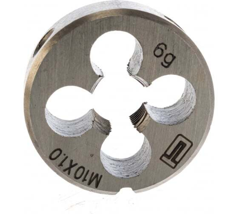 ПЛАШКА СИБРТЕХ М10Х1,0ММ 77024