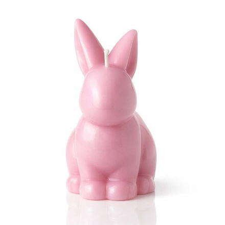 Свеча кролик розовый, 150 г