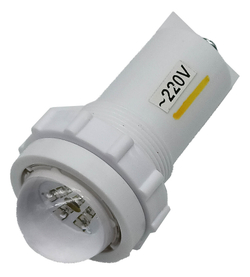Лампа коммутаторная светодиодная Жёлтая СКЛ 14Б-ЖП-3-220