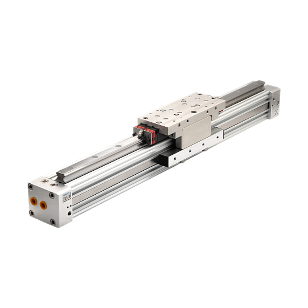 Привод бесштоковый с направляющей качения Серия DGCB-KF E·MC Pneumatics