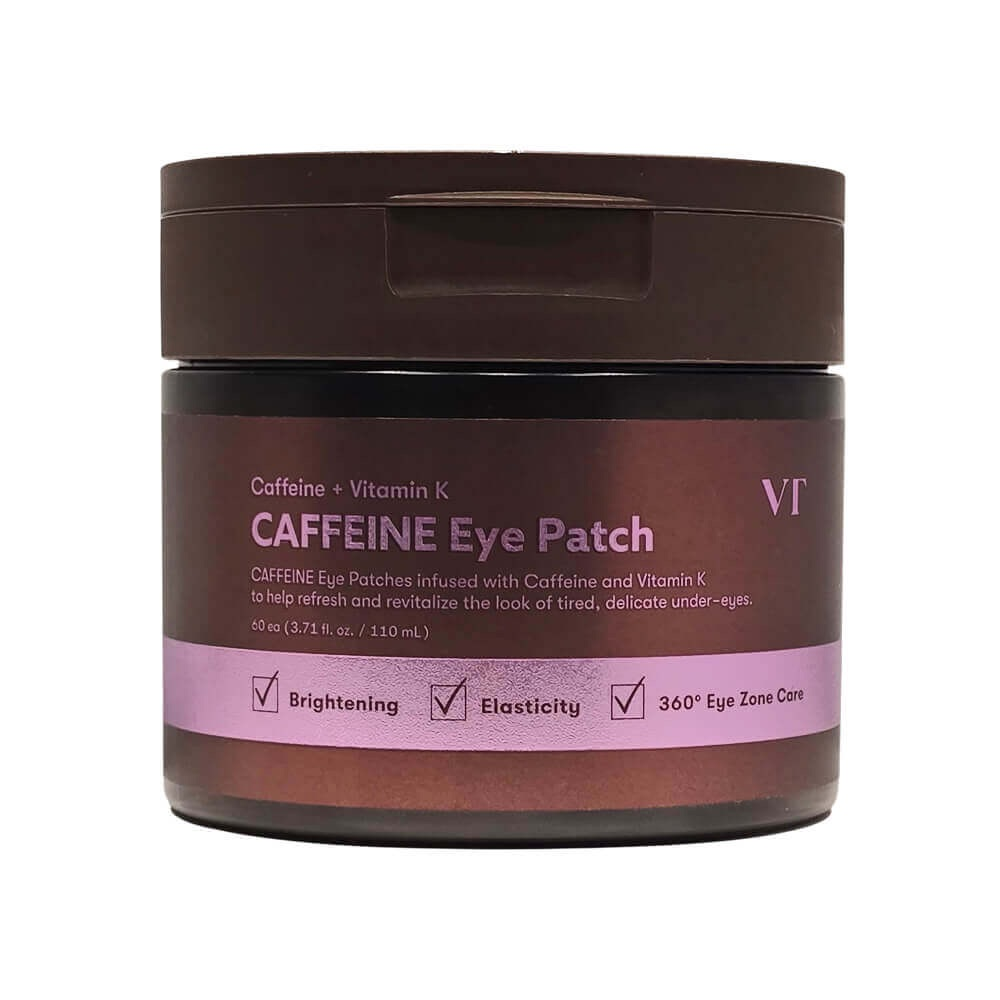 Тканевые патчи для век с кофеином и пептидами VT Cosmetics Caffeine Eye Patch, 60шт