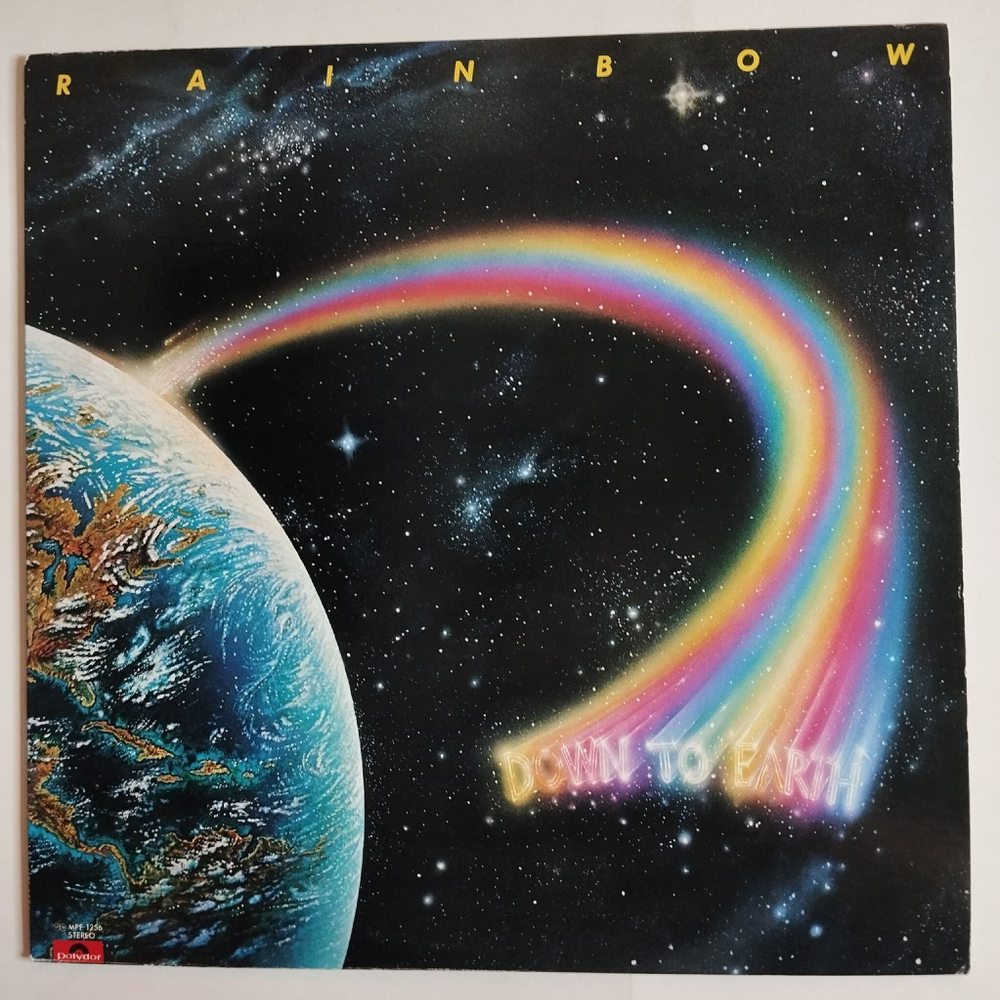 Винтажная виниловая пластинка LP Rainbow Down To Earth (Japan 1979) (No Obi)
