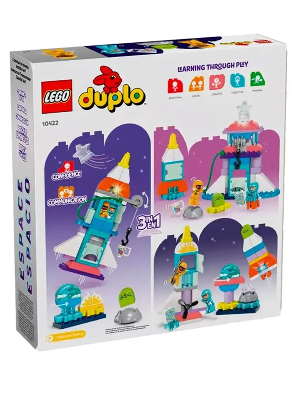 Лего 10422 Приключение на космическом корабле Lego Duplo