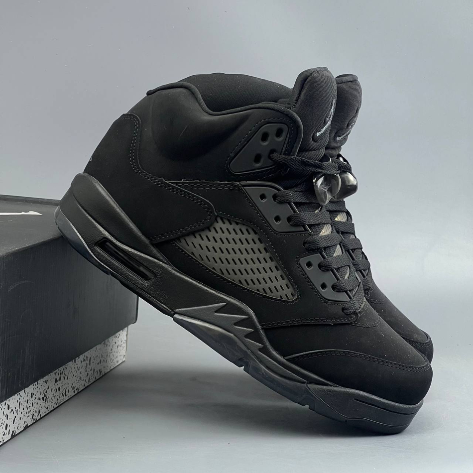 Кроссовки Nike Jordan 5 #282 (черн.)