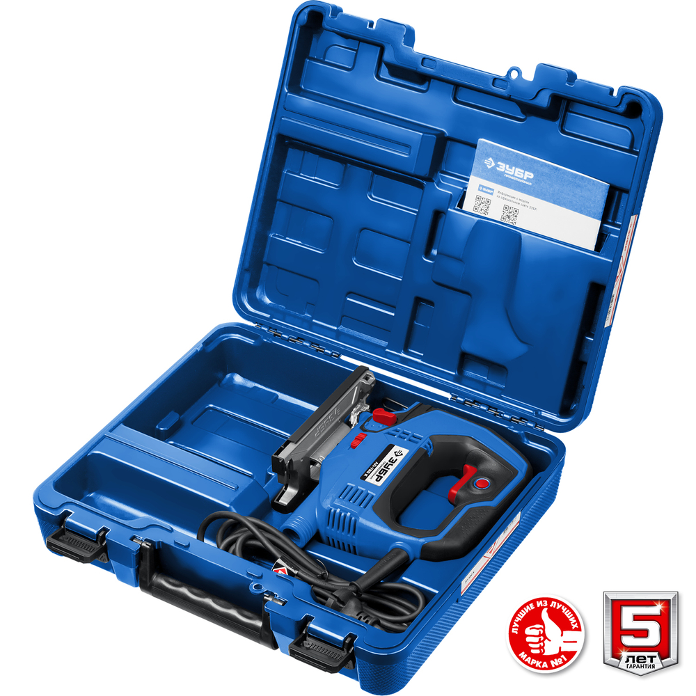 ЗУБР 700 Вт, 90 мм, электрический лобзик, кейс, Профессионал (ЛП-700 К)