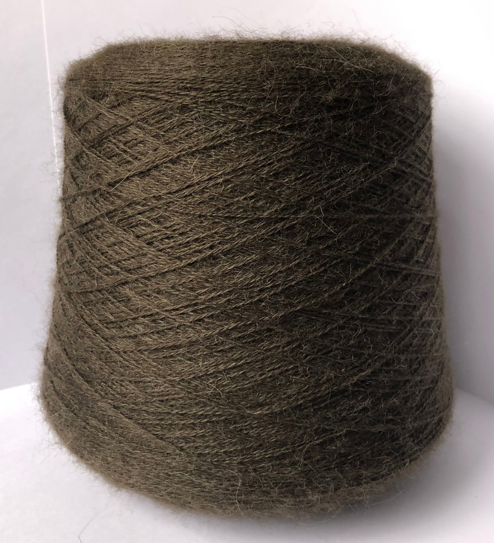 Пряжа Альпака 50 меринос Soft alpaca земля