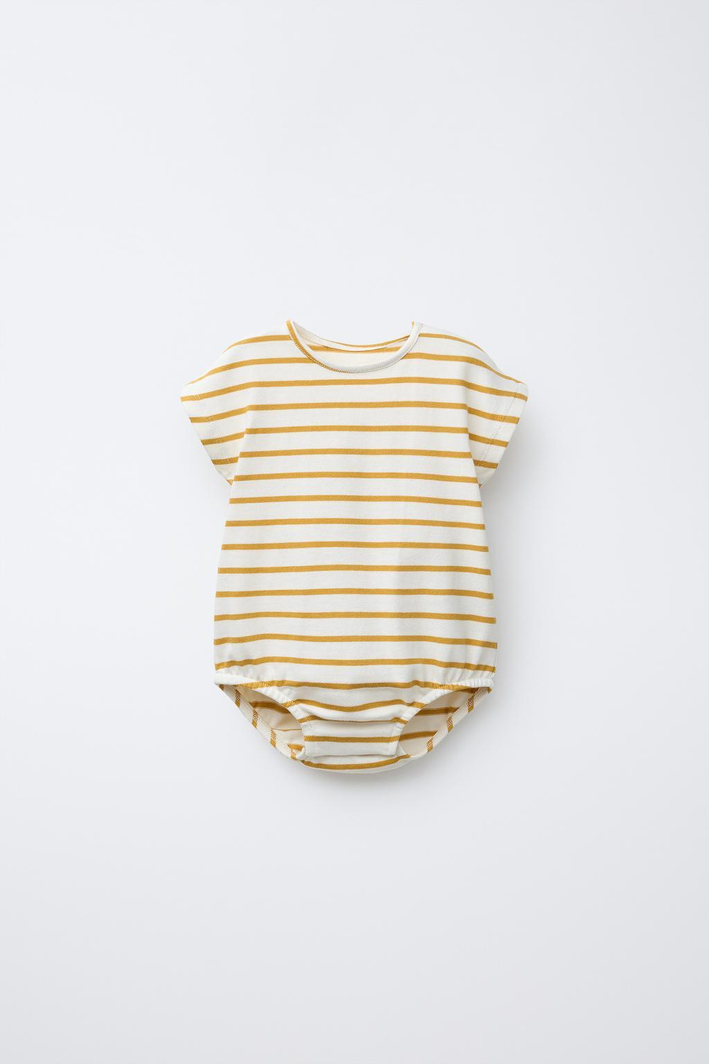 ZARA БОДИ В ПОЛОСКУ, ОХРА