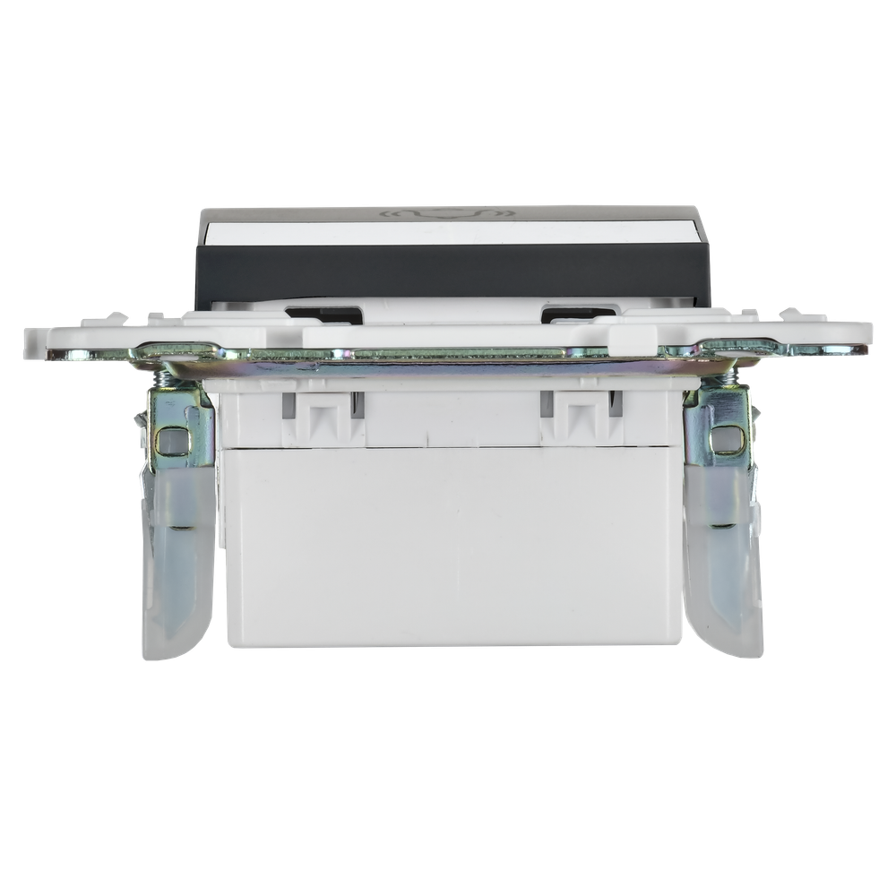 SKANDY Кнопка звонка с индикацией для отелей 10А SK-V17G графит IEK