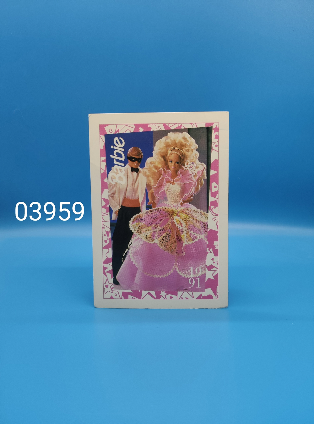Аксессуар винтажная карточка Барби 90х 03959