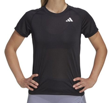 Женская теннисная футболка Adidas Club Tennis Tee - черный