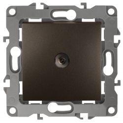 12-3101-13 ЭРА Розетка TV одиночная, IP20, Эра12, бронза