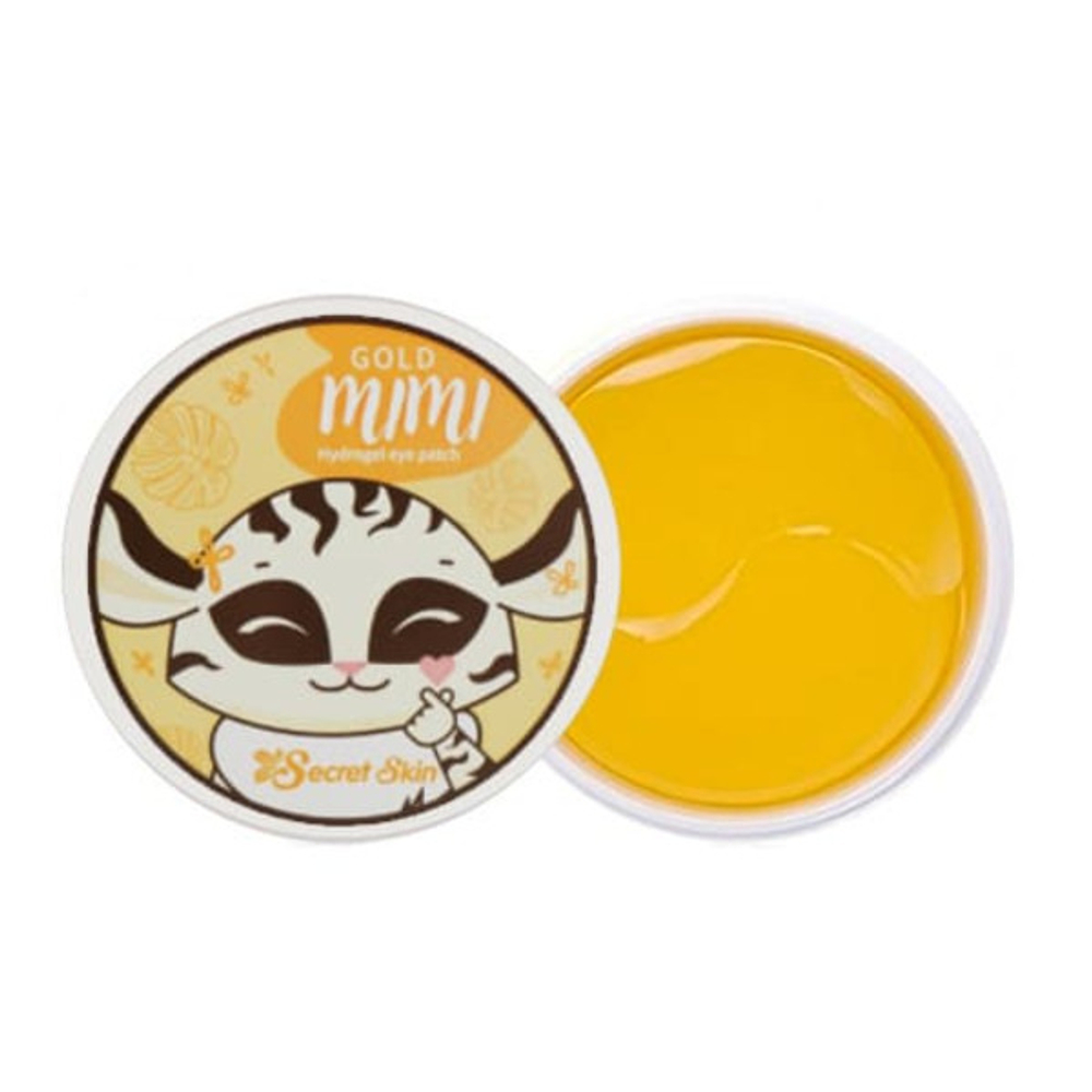 Патчи для глаз гидрогелевые с золотом SECRETSKIN Gold mimi hydrogel eye patch (С/Г до 02.2024)