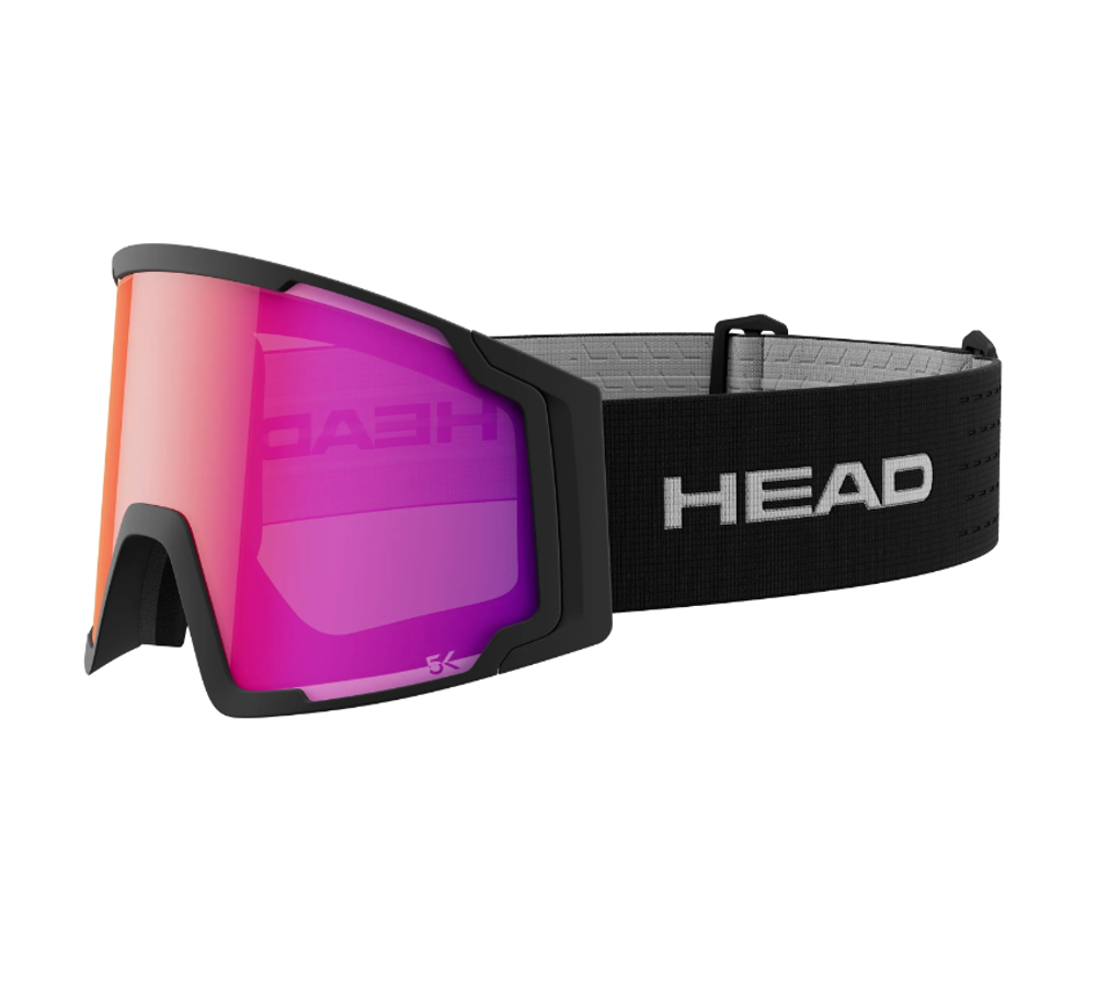 2025 Маска HEAD NEVES PRO 5K L UNISEX 5K black/red кат. 2
