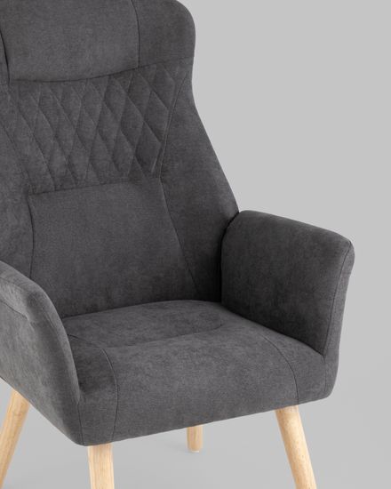 Кресло Парлор графит