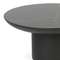 Кофейный стол Floss Ø75х36 см, черная керамика