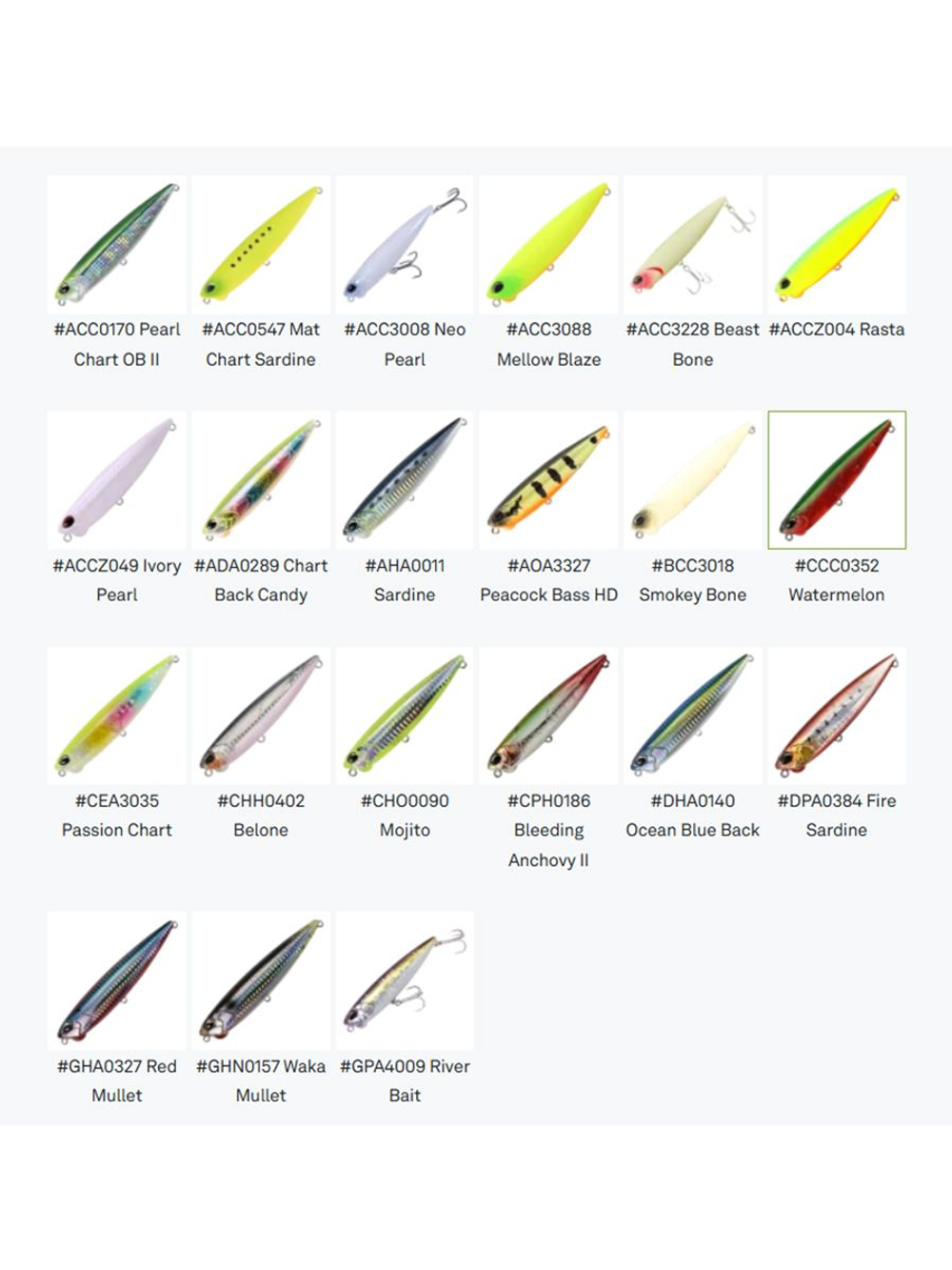 Воблер для рыбалки DUO Realis Pencil 110F WT, AHA0011 Sardine, 110 мм, 20,5 г, плавающий, топвотер