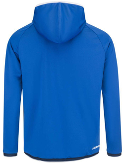 Мужская теннисная кофта Head Topspin Hoodie - небесный