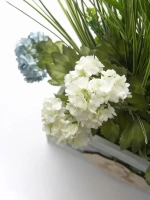 Композиция в ящике "Гортензия"