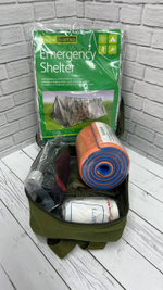 Укомплектованная тактическая аптечка / олива