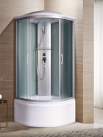 Душевая кабина RIVER NARA XL 100/44 MT  100x100x230 10000006212 Универсальная Четверть круга