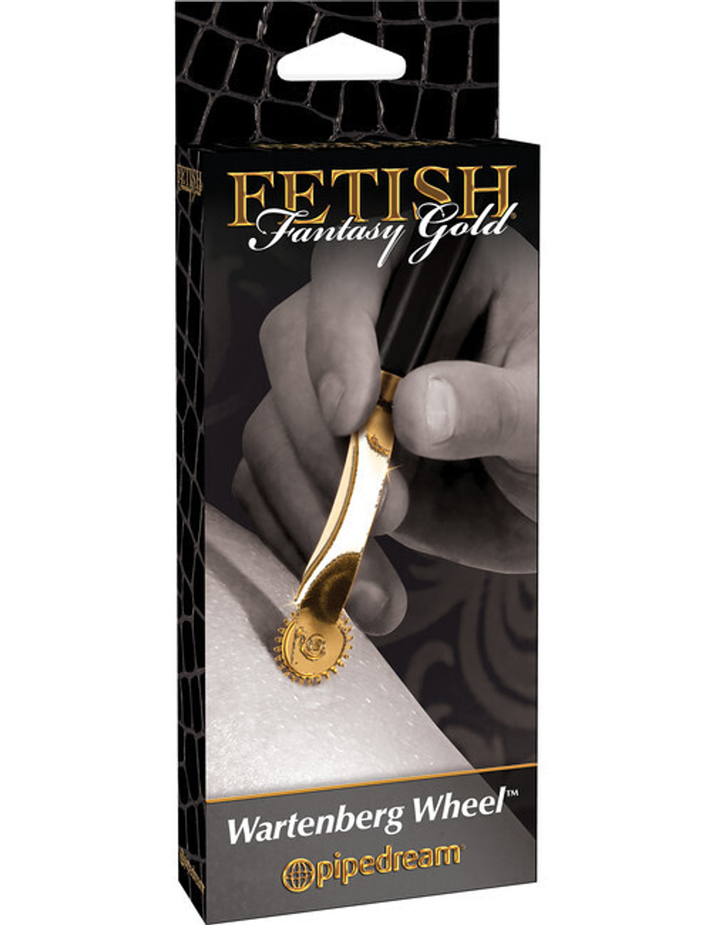Колесо Вартенберга Fetish Fantasy Gold Wartenberg Wheel Pipedream (Цвет: черный с золотым)