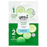Yes To, Two-Step Eye Kit, для чувствительной кожи, огурцы, 3 шт.