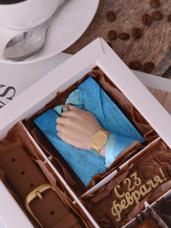 Набор "С 23 февраля" с ремнём