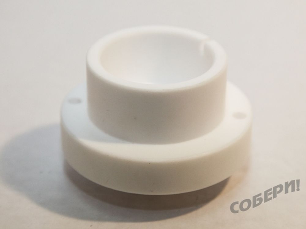 Панель ламповая фторопластовая с позолоченными контактами для радиолампы 845 и 211