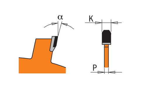Диск пильный CMT 160x20x2,4/1,8 12° TCG Z=4 236.160.04H