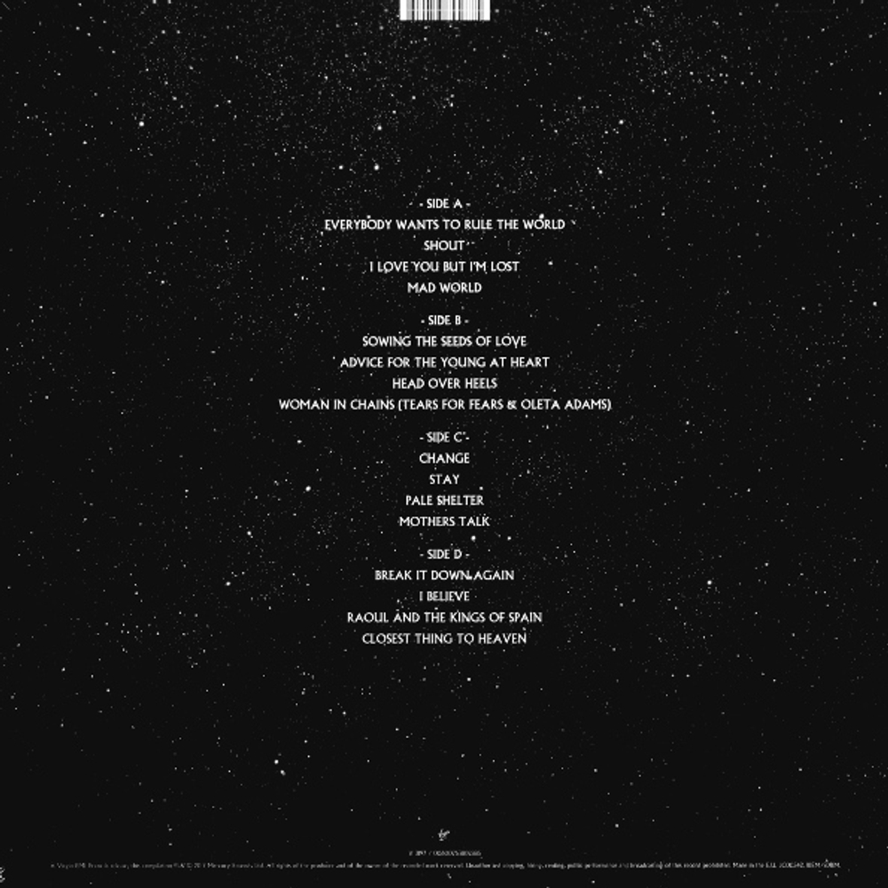 Tears For Fears / Rule The World (2LP)