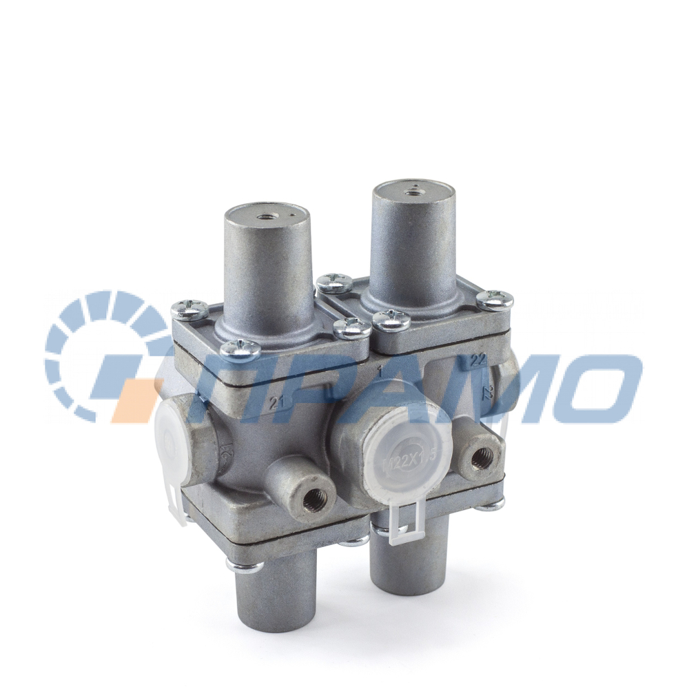 64221-3515310-10 (ПРАМО) Клапан защитный 4-х контурный для зил,для КАМАЗ, МАЗ, ЗИЛ