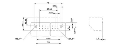 FC 4-PCB/10 - Штекерный соединитель 3208736