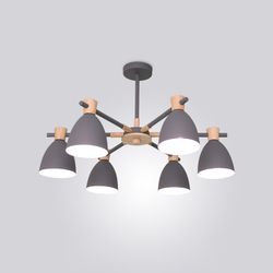 Потолочная Люстра Folke 6 Gray By Imperiumloft