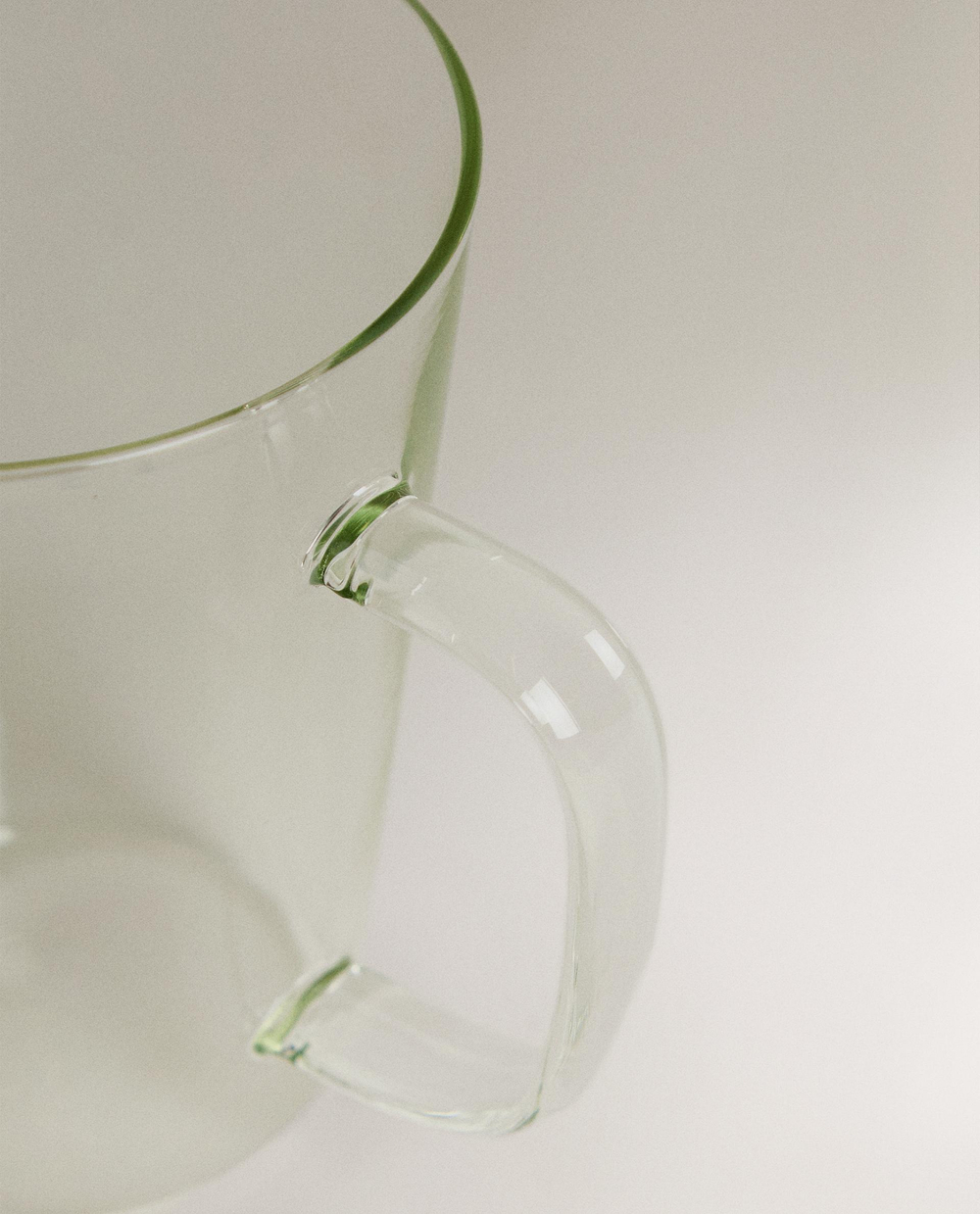 Zara Home чашка из боросиликатного стекла, цвет синий, 11.8 см
