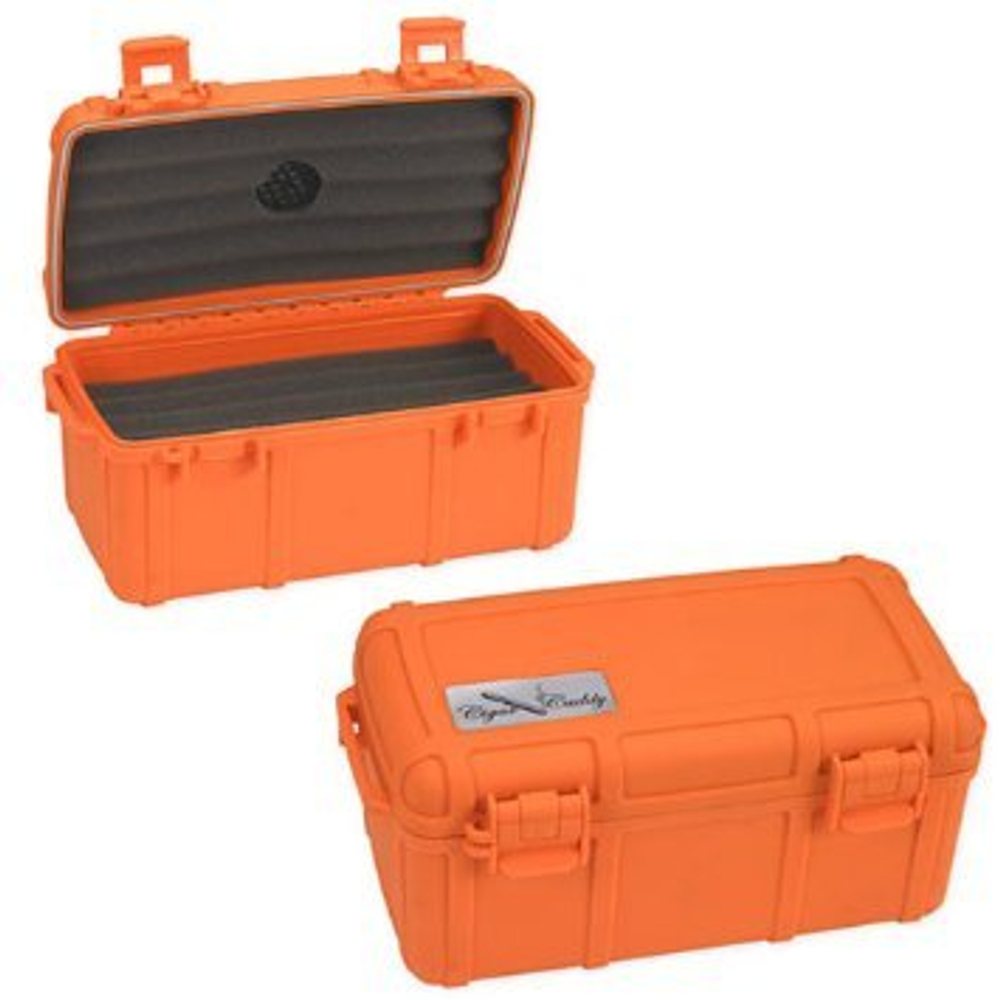 Дорожный хьюмидор Cigar Caddy Travel Orange на 15 сигар