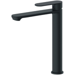 Смеситель для раковины 35к HB11590-7 HAIBA высокий, литой б/отв п/гайку ЧЕРНЫЙ^