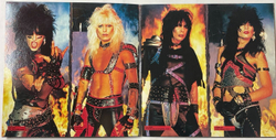 Винтажная виниловая пластинка LP Motley Crue Shout At The Devil (USA 1983) Red Hot