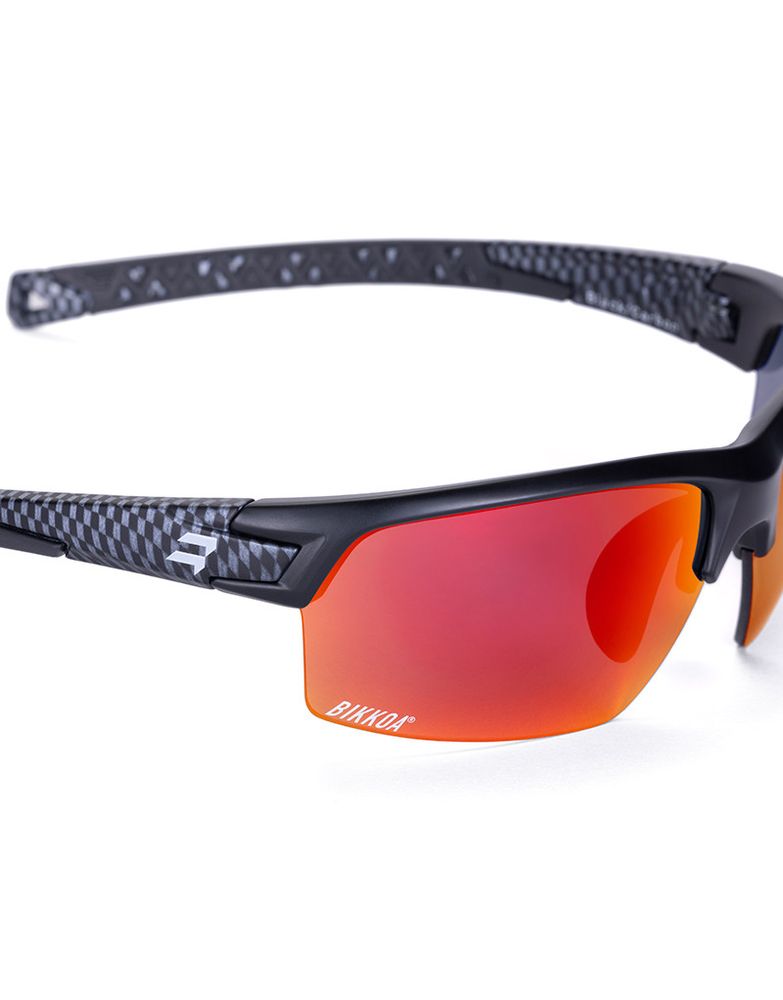 Очки спортивные Bikkoa Goat (красные линзы)