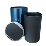 Ведро для мусора сенсорное, круглое, внутр ведро, Foodatlas JAH-9312, 12 л (сапфировый)