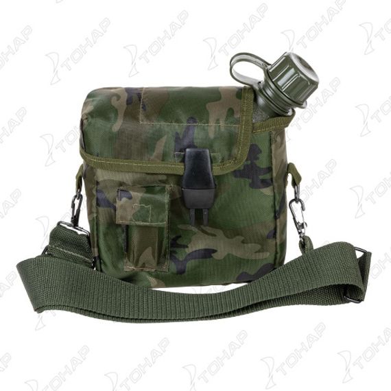 Фляжка Helios №2 армейская в чехле HS-NP 020011-02