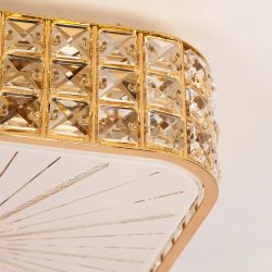 Citilux Портал CL324242 Люстра хрустальная Золото