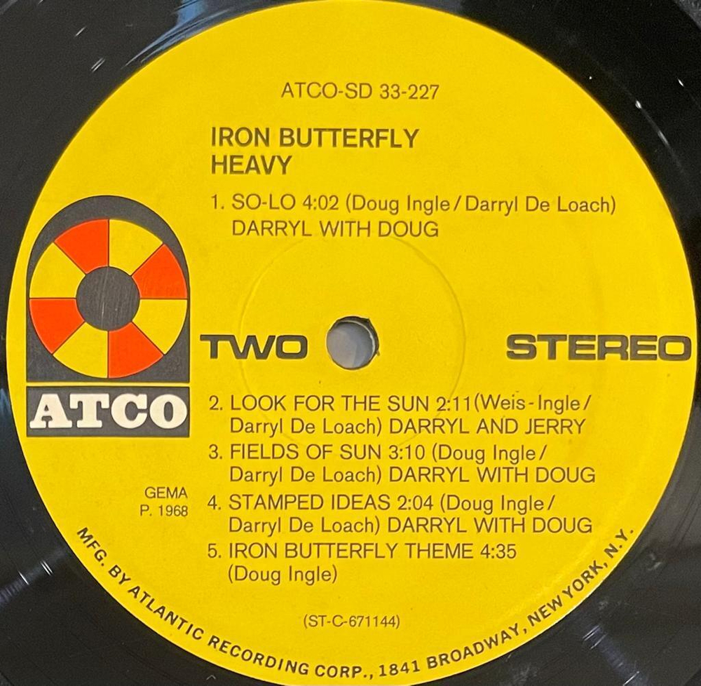 Iron Butterfly - Heavy (1968г.)