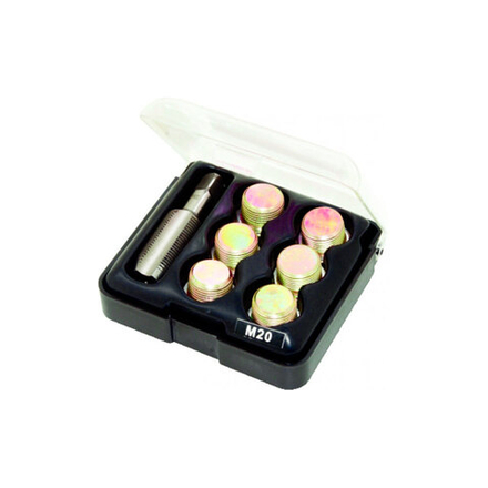 Набор для восстановления резьбы отверстия слива масла М 20 х1,5  мм Car-Tool CT-J5033