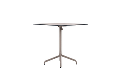 Стол складной квадратный Frasca Mini 70*70, тортора (база + столешница)