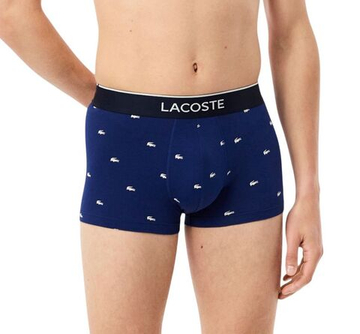 Мужские спортивные боксеры Lacoste Stretch Cotton 3P - colorful